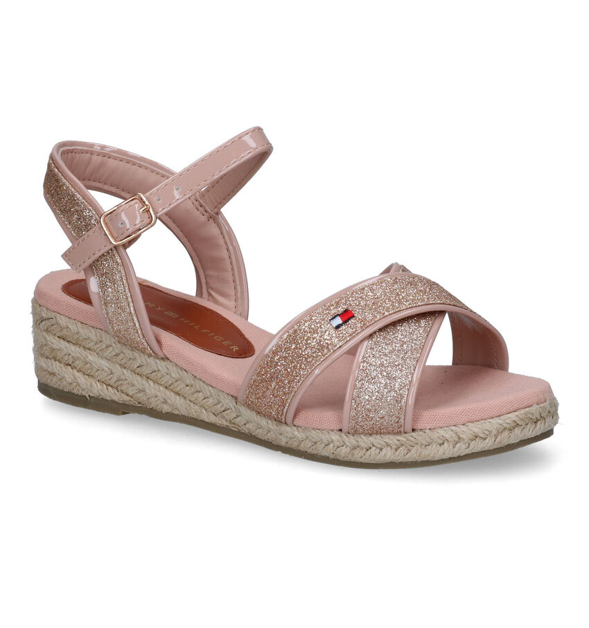 Tommy Hilfiger Sandales en Or rose