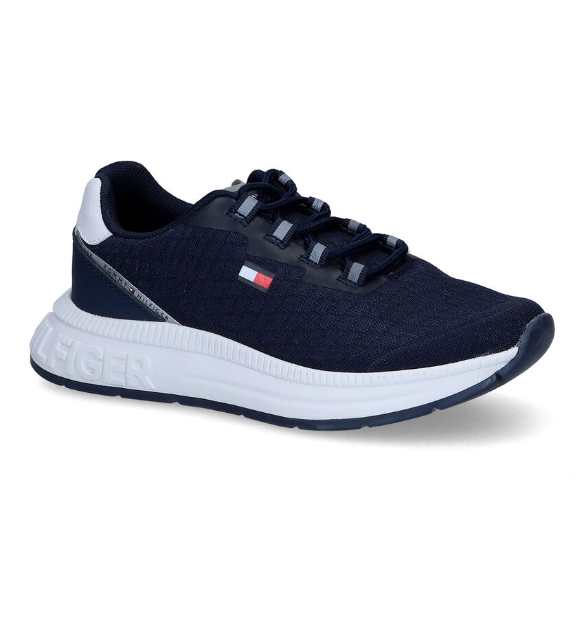 Tommy Hilfiger Baskets basses en Bleu foncé