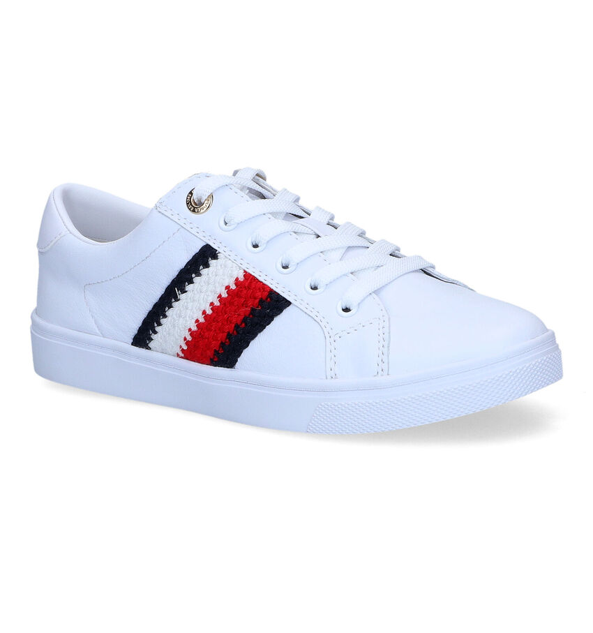 Tommy Hilfiger Corporate Cupsole Witte Sneakers