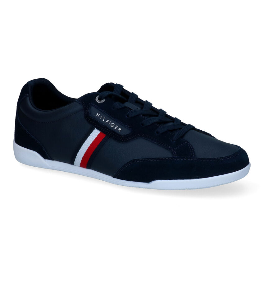 Tommy Hilfiger Corporate Blauwe Veterschoenen