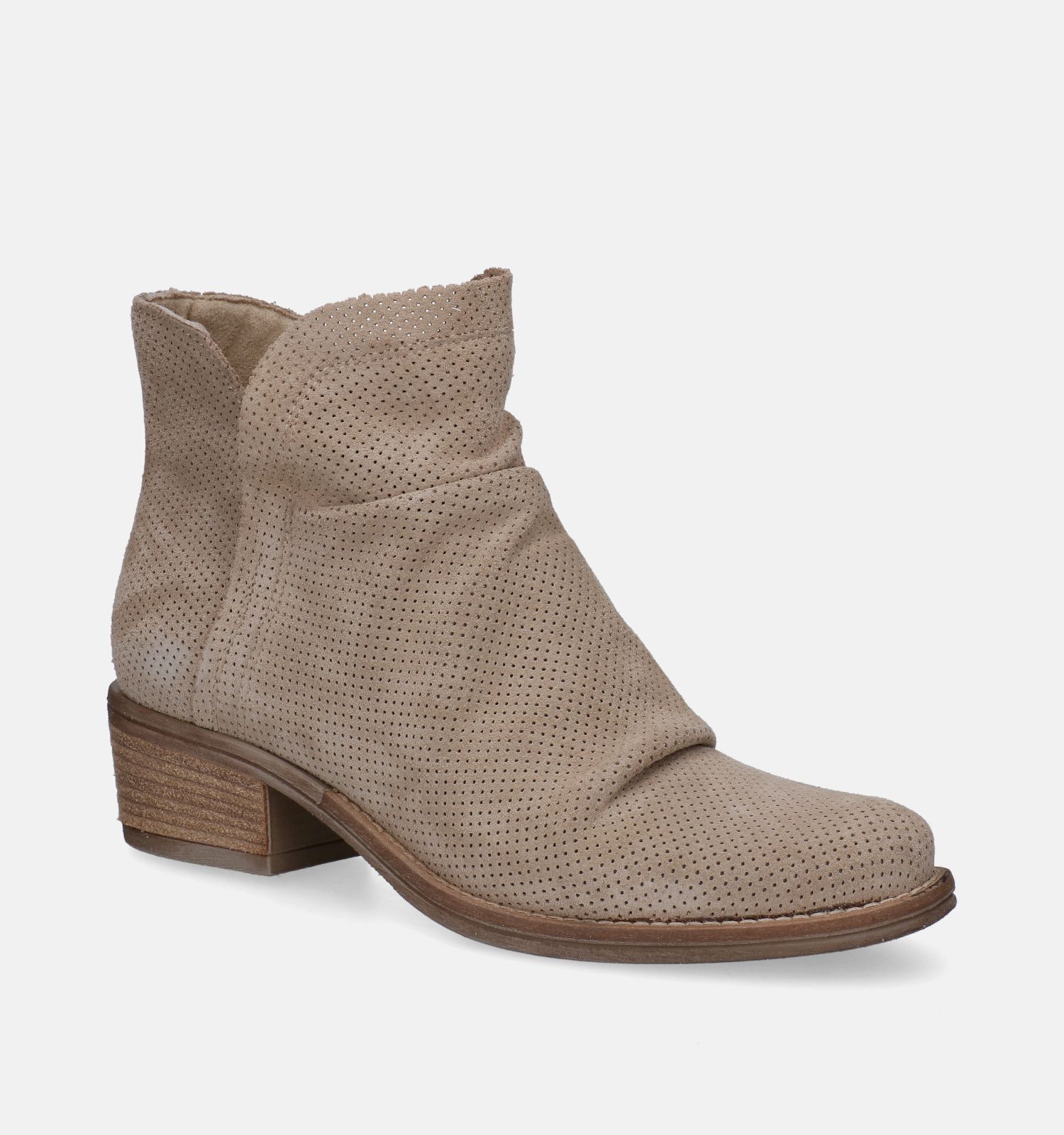 Bottillon beige femme clearance