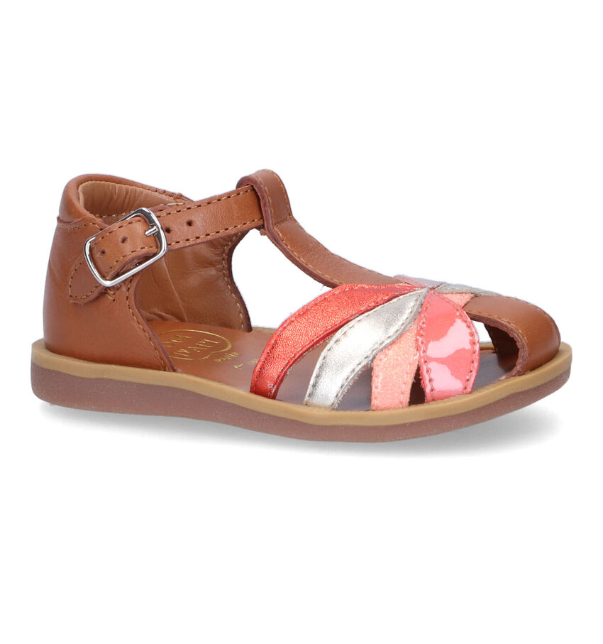 Pom d'Api Poppy Oto Sandales en Cognac