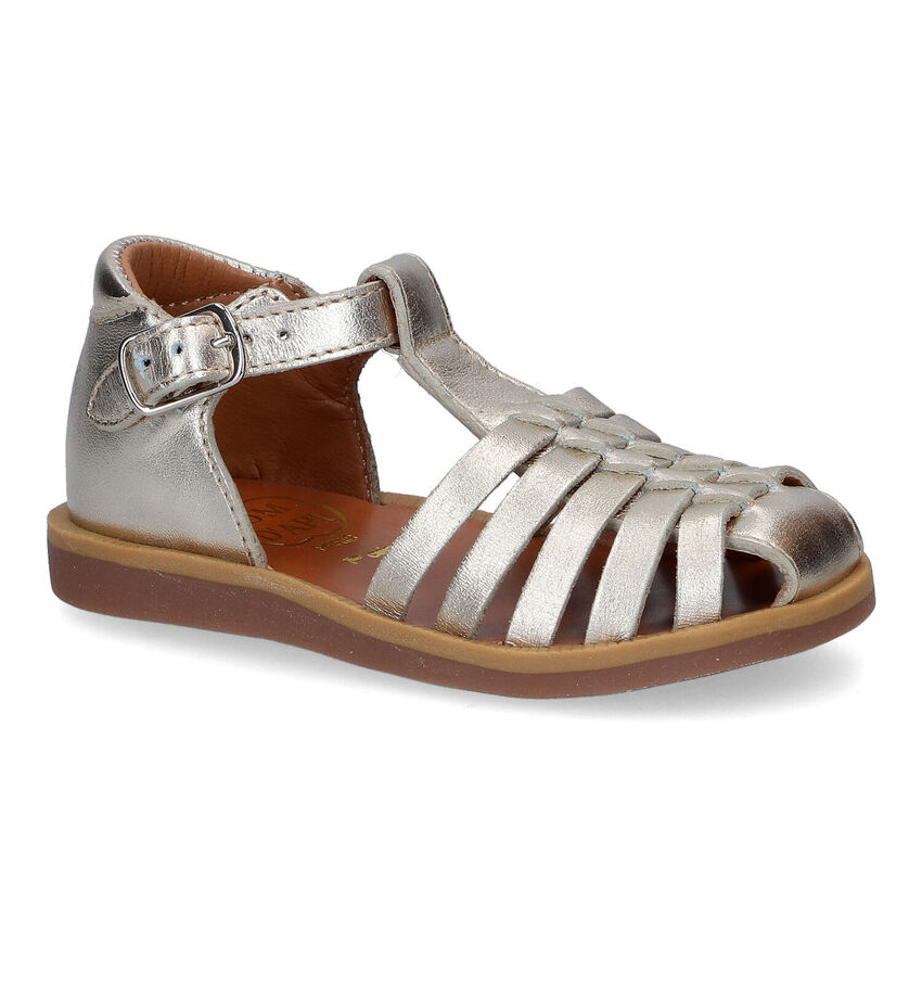 Pom d'Api Poppy Pitti Sandales en Or