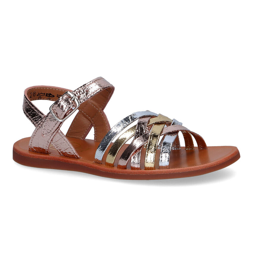 Pom d'Api Plagette Lux Sandales en Rose