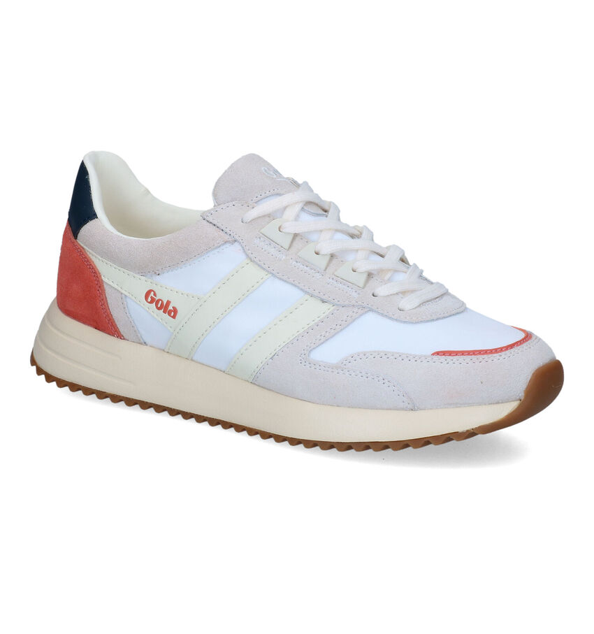 Gola Chicago CLB340 Baskets en Blanc