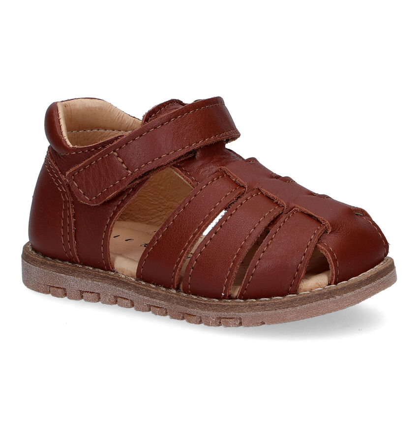 Milo & Mila Buzz Sandales en Cognac