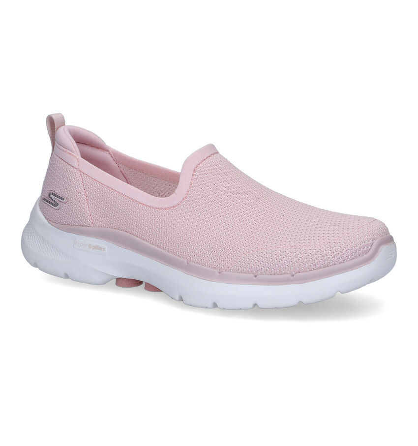 Skechers Go Walk 6 Clear Virtue Baskets en Rose