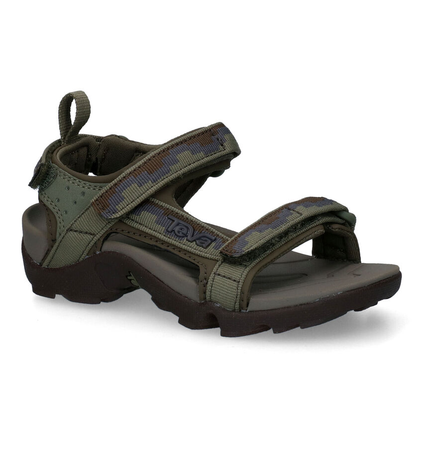Teva Tanza Sandales en Vert kaki