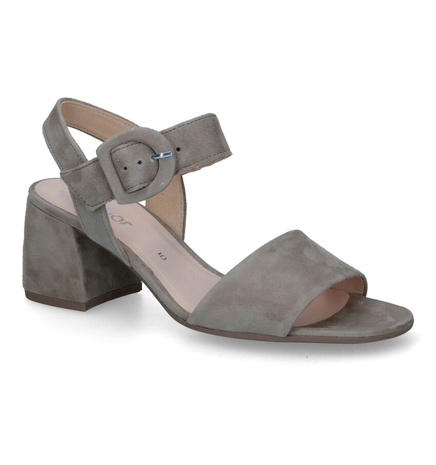 Gabor Best Fitting Kaki Sandalen