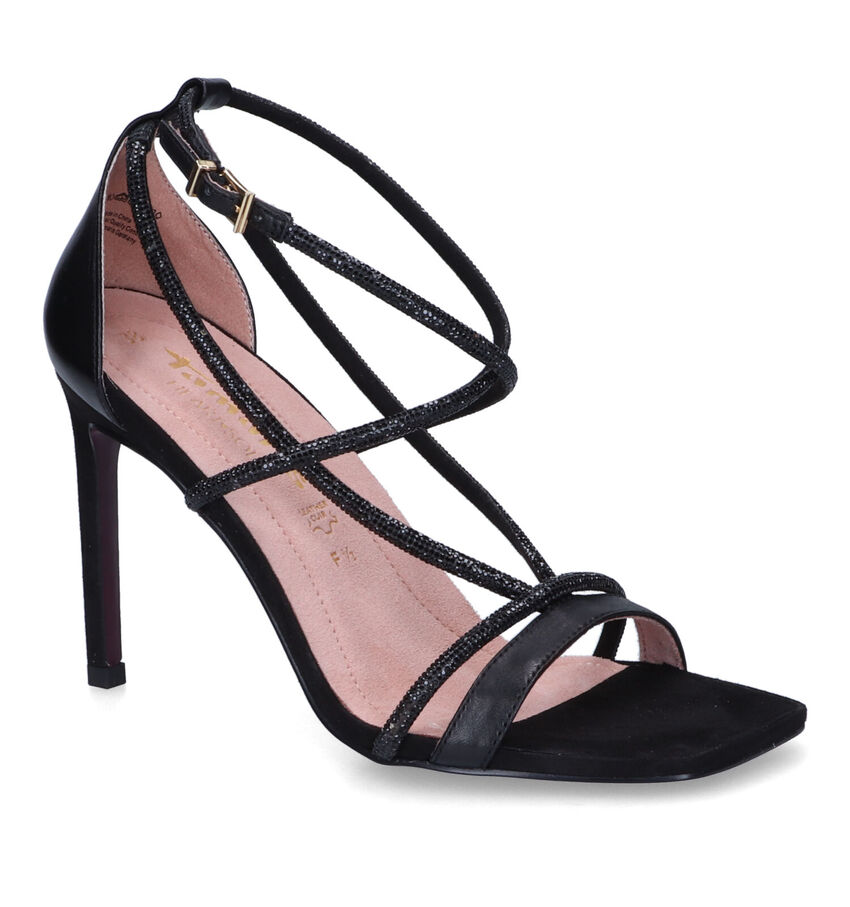 Tamaris Heart & Sole Sandales en Noir