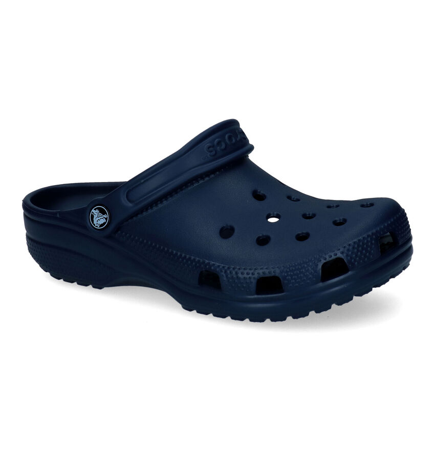 Crocs Classic Nu-pieds en Bleu