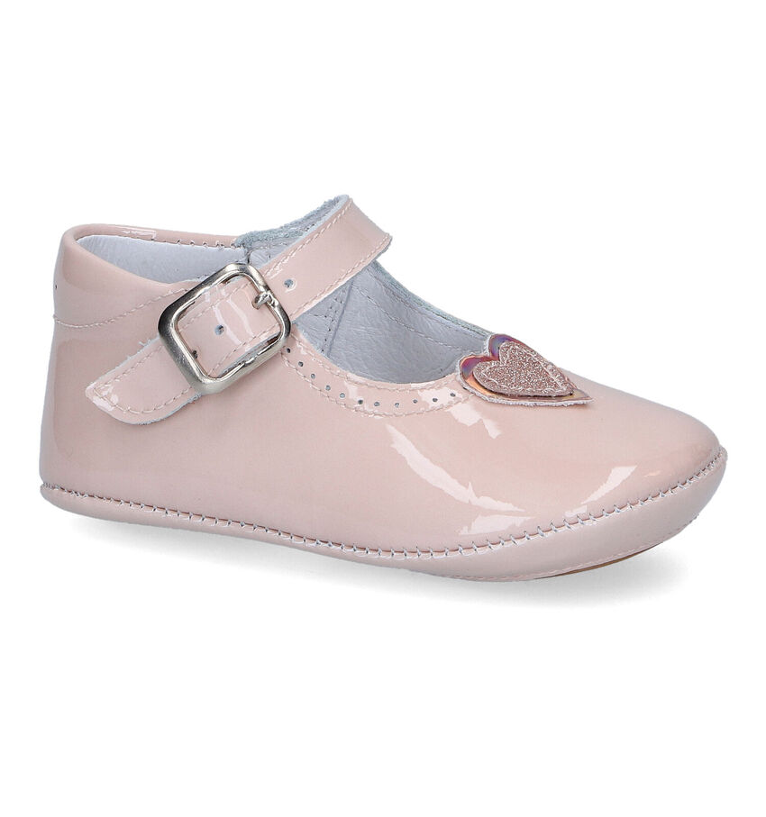 Beberlis Kuki Chaussons pour bébé en Rose