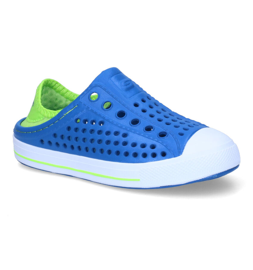 Skechers Foamies - Guzman Steps Sandales aquatiques en Bleu