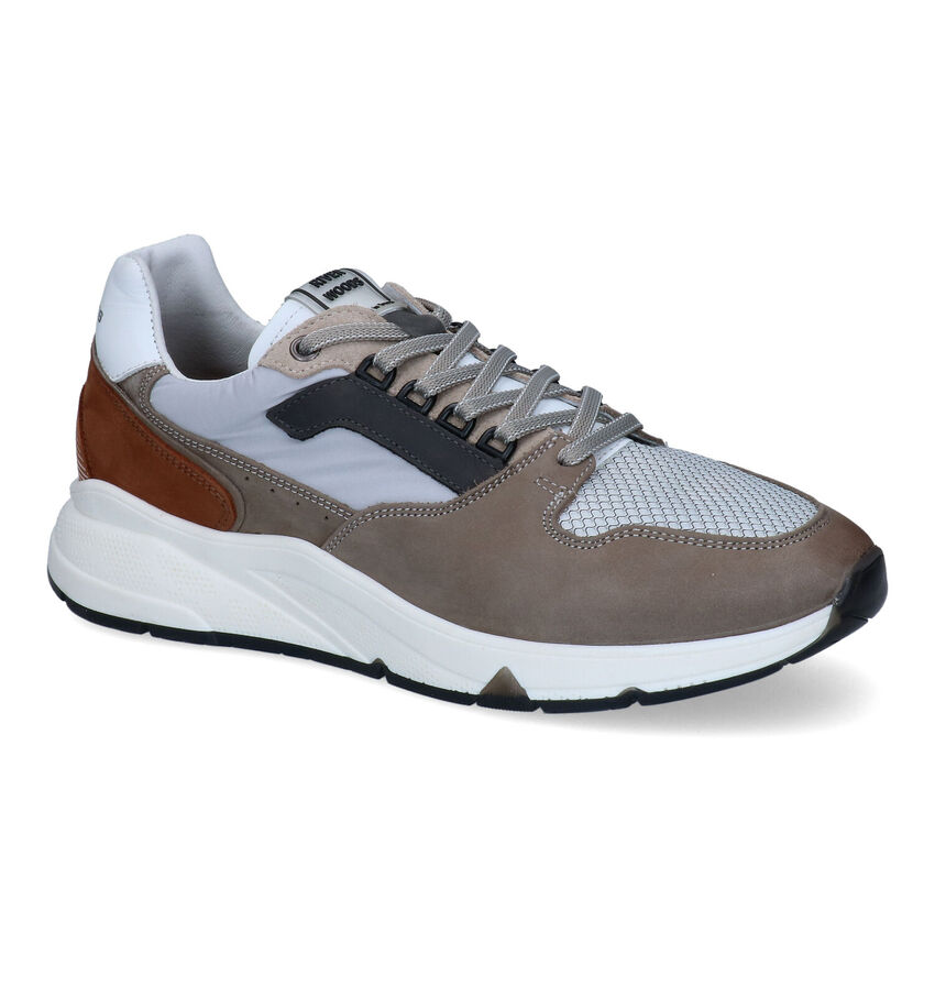 River Woods Barca Taupe Veterschoenen