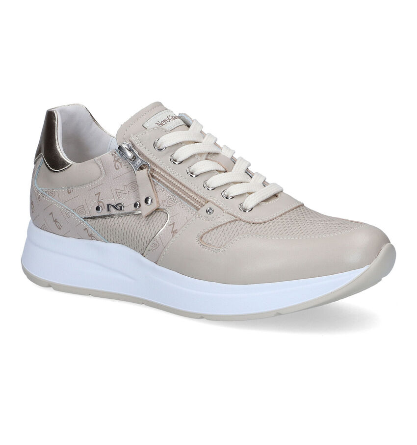 NeroGiardini Baskets casual en Beige foncé