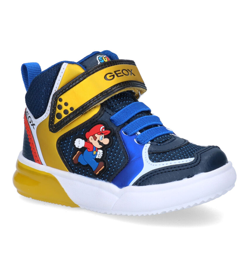 Geox Grayjay Baskets Hautes en Bleu