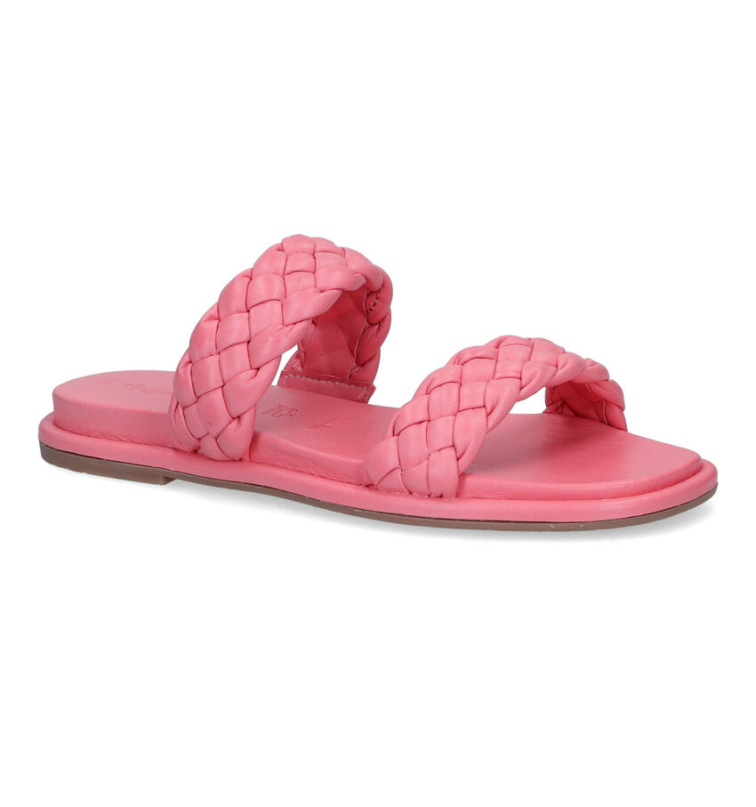 Tamaris Nu-pieds plates en Rose