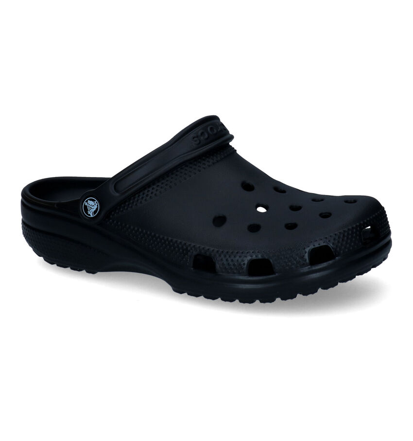 Crocs Classic Nu-pieds en Noir
