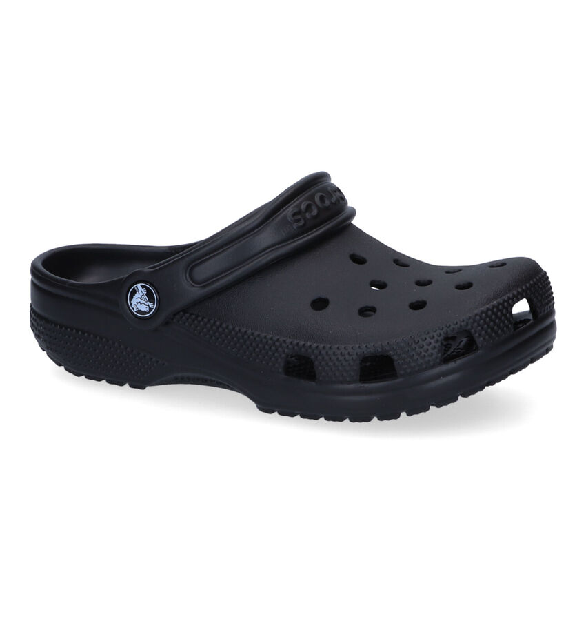 Crocs Classic Clog Nu-pieds en Noir