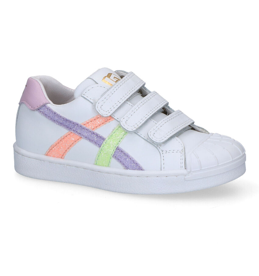Little David Noor 2A Witte Velcroschoenen
