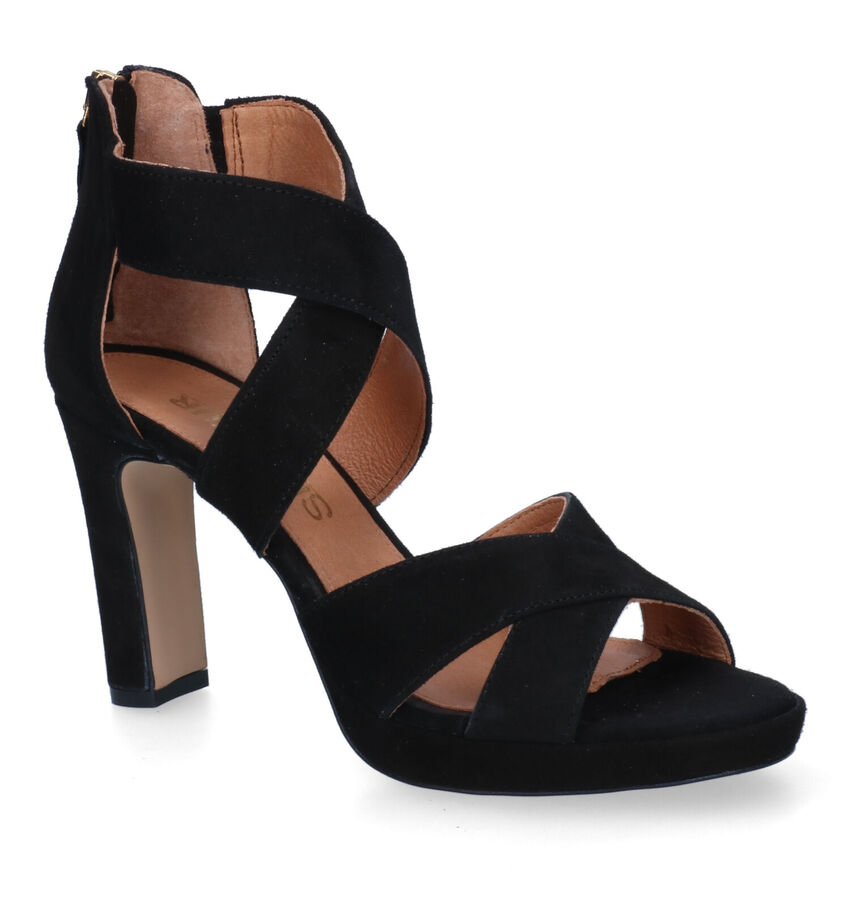 Signatur Zwarte Sandalen