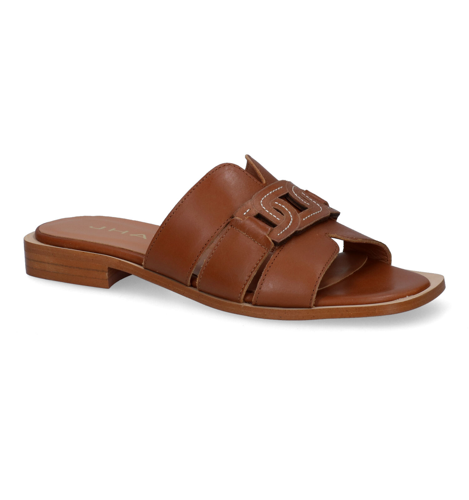 Dames slippers leer cognac | Online op TORFS.BE | Gratis verzending en  retour