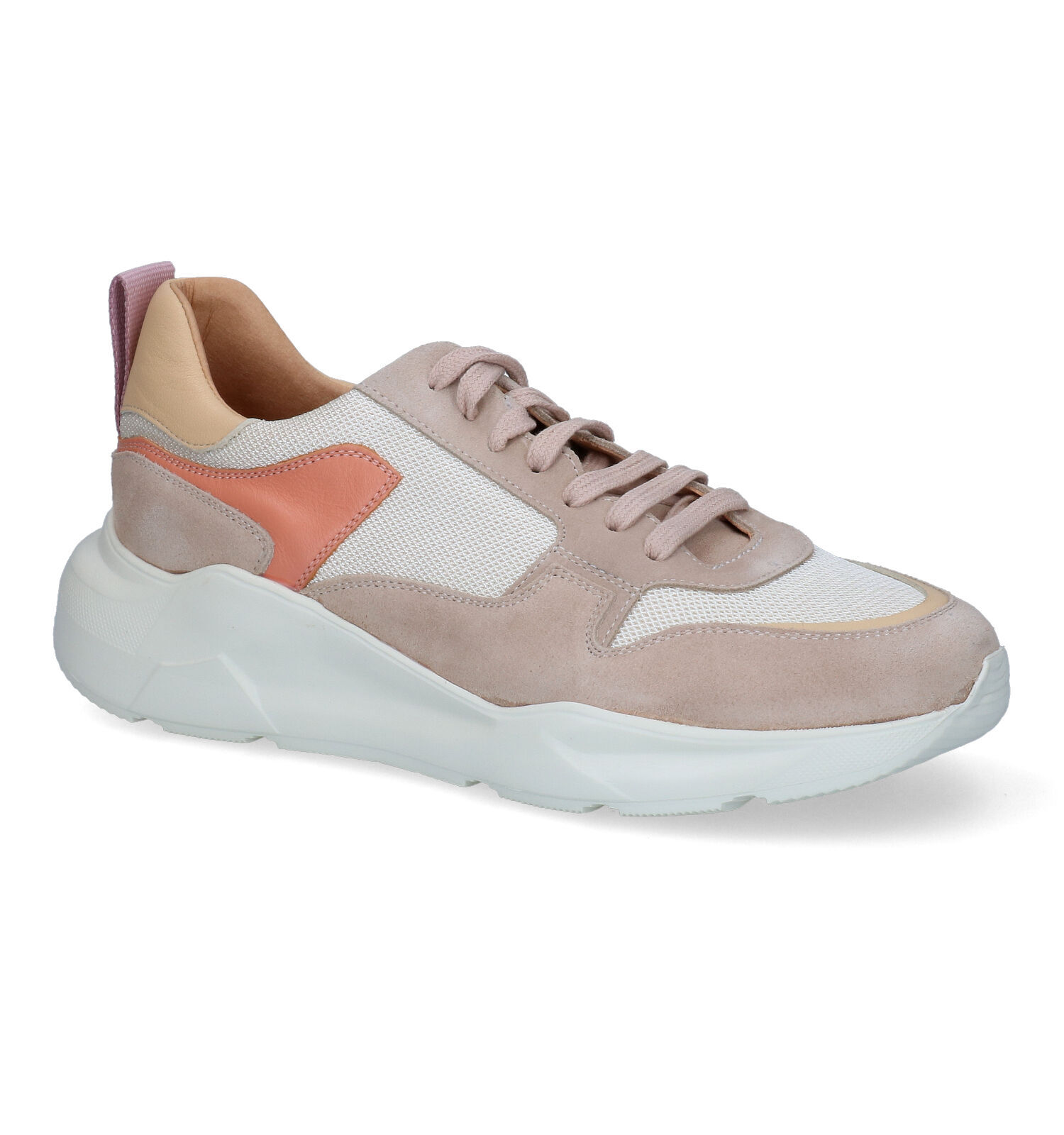 Dames clearance sneakers leer