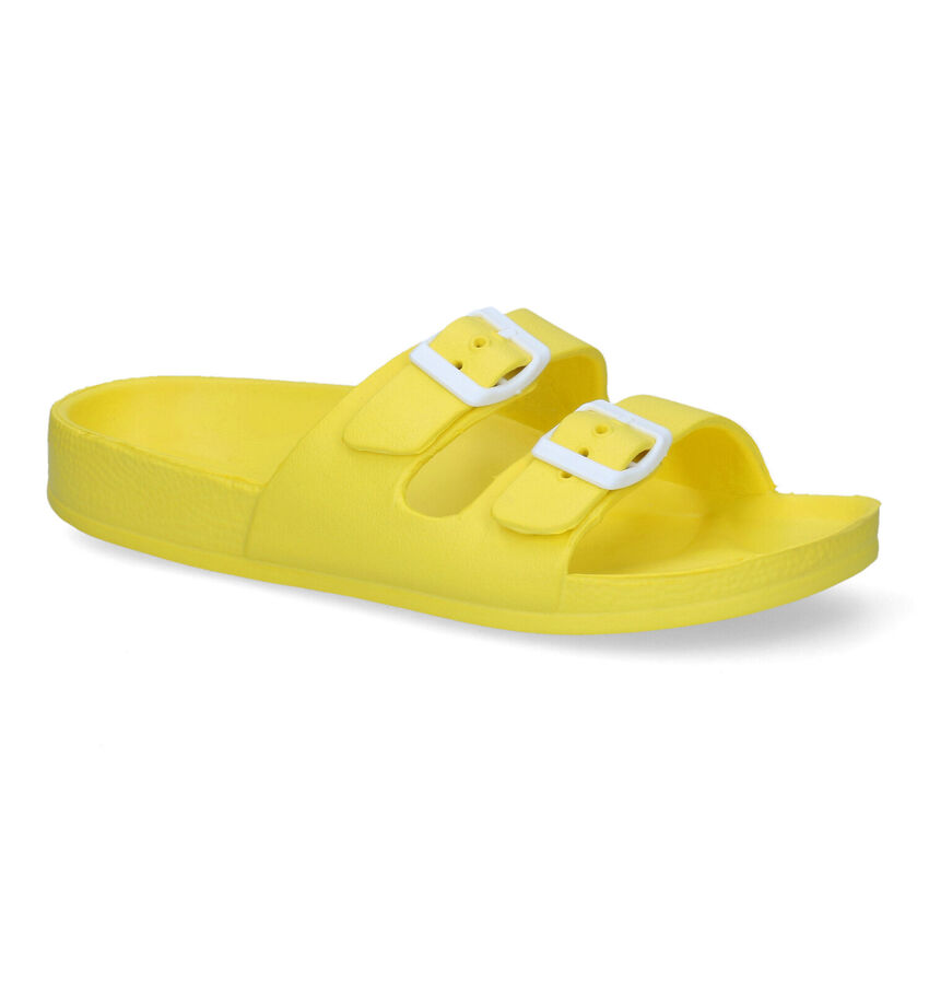 Origin Mule Marcel Nu-pieds en Jaune