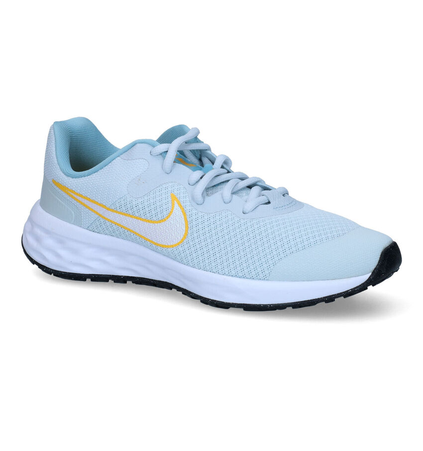 Nike Revolution 6 GS Blauwe Sneakers