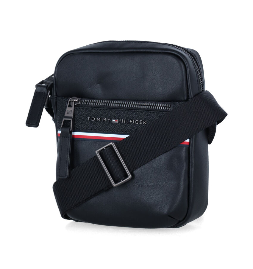 Tommy Hilfiger Reporter Zwarte Schoudertas