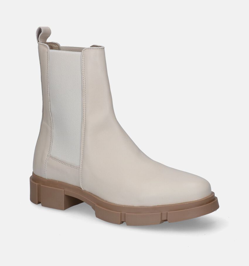 Tango Romy Bottines Chelsea en Ecru