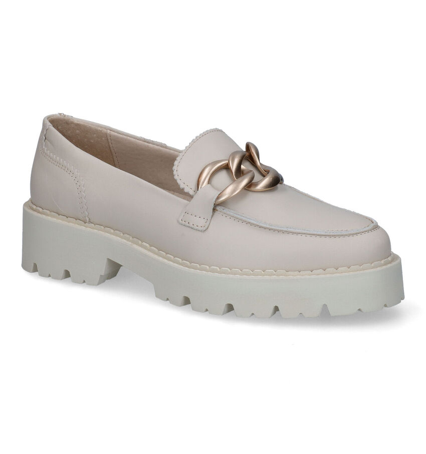 Tango Bee Bold Mocassins en Beige