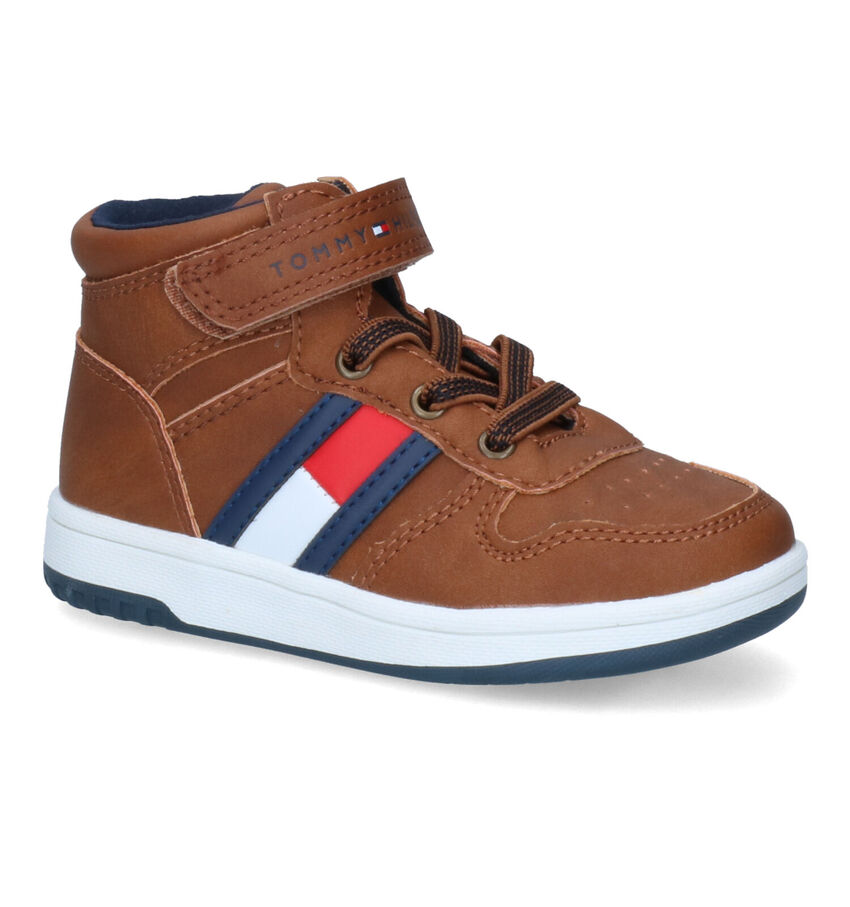 Tommy Hilfiger Chaussures hautes en Cognac
