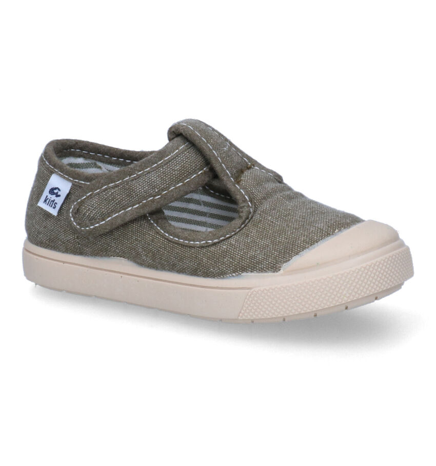Ani Pepito Kaki Velcroschoenen