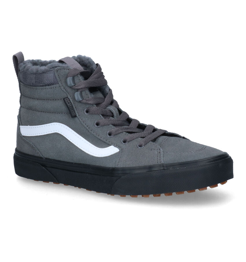 Vans Filmore HI Sherpa Baskets en Gris