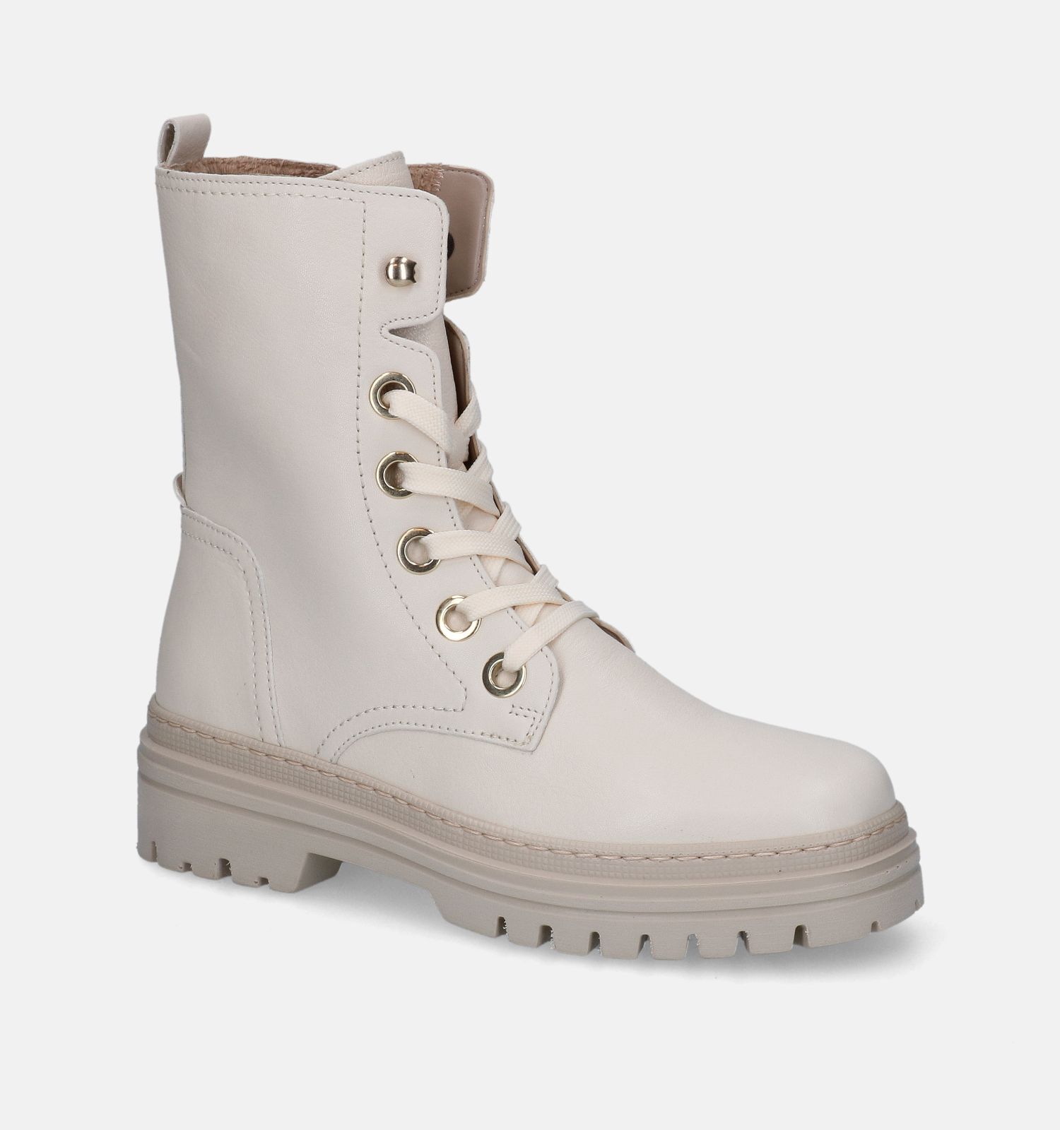 Gabor Best Fitting Ecru Veterboots Boots en enkellaarzen NU AAN €135