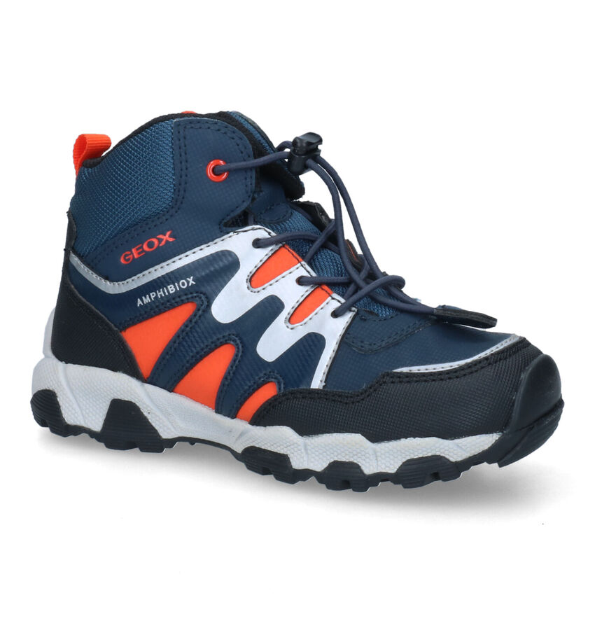 Geox Magnetar Blauwe Sneakers