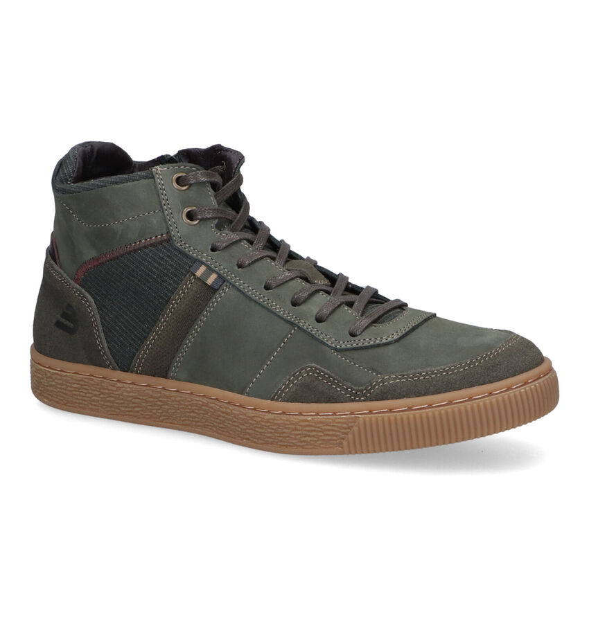 Bullboxer Chaussures hautes en Vert kaki