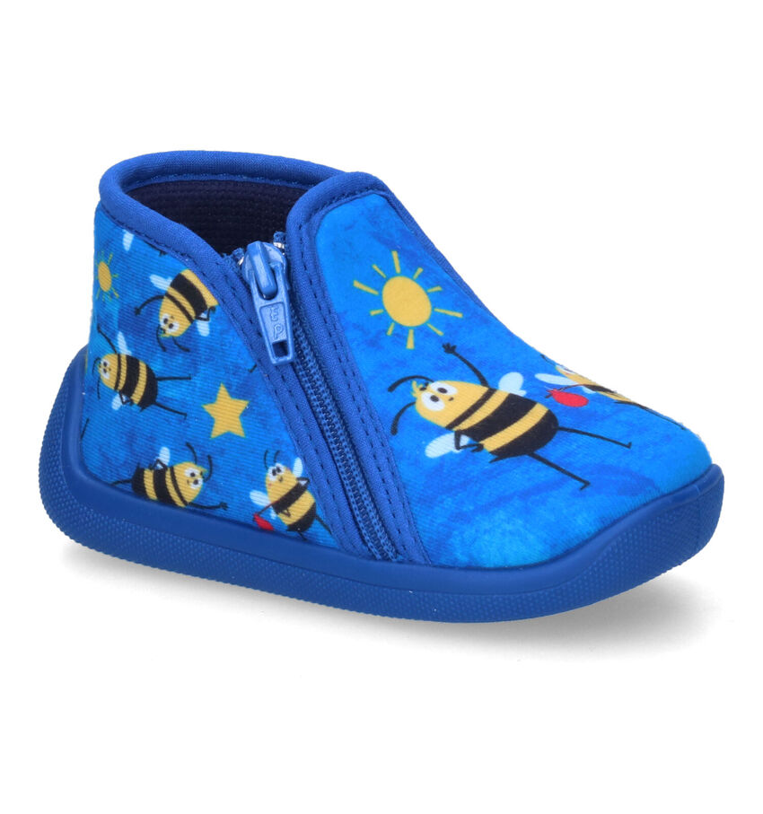 Milo & Mila Pantoufles en Bleu
