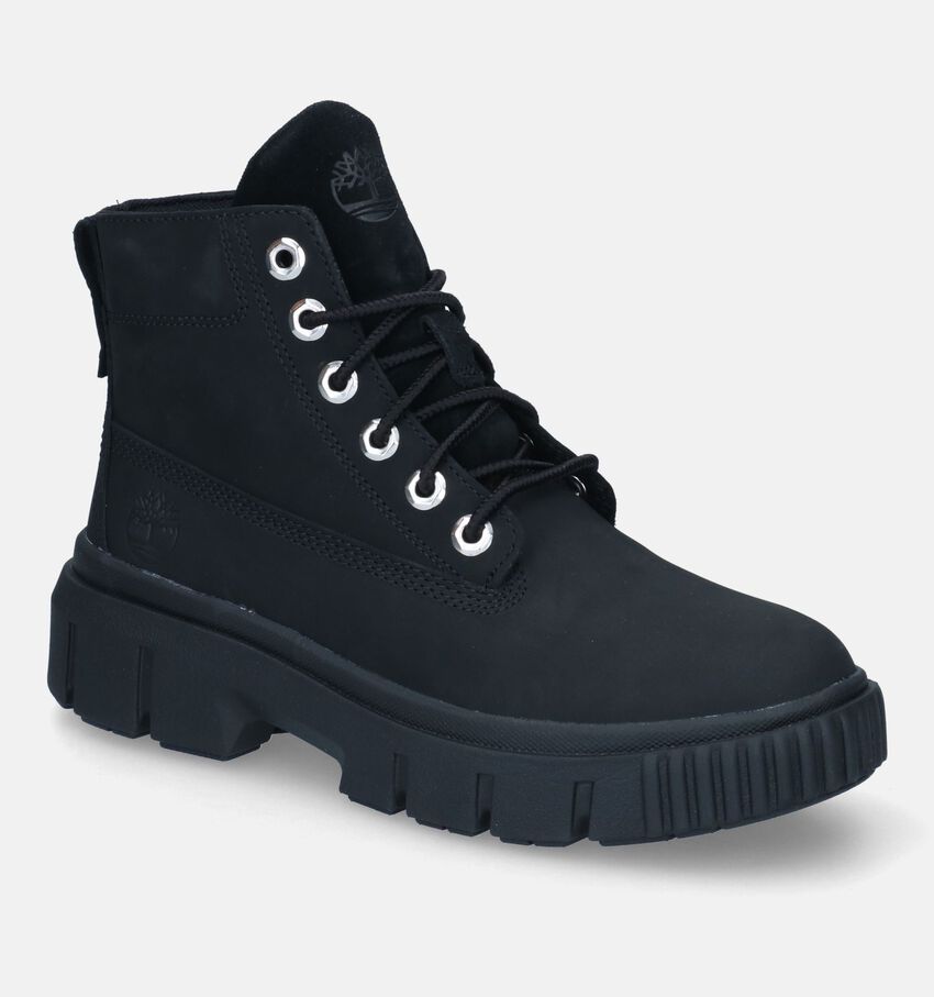 Timberland Greyfield Leather Zwarte Bottines