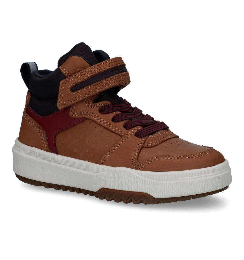 Geox Bunshee Bottines en Cognac