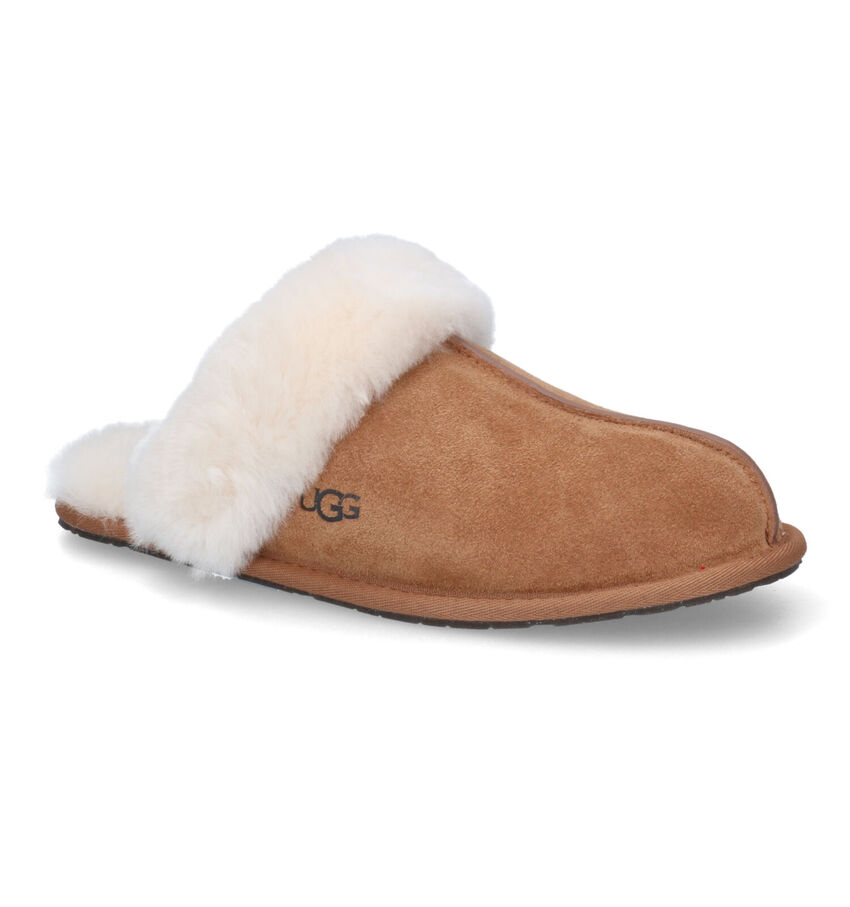 UGG Scuffette Pantoufles en Cognac