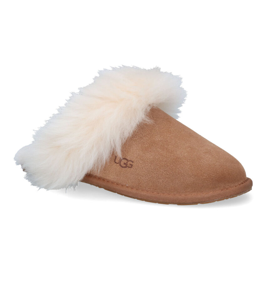 UGG Scuff Pantoufles en Cognac