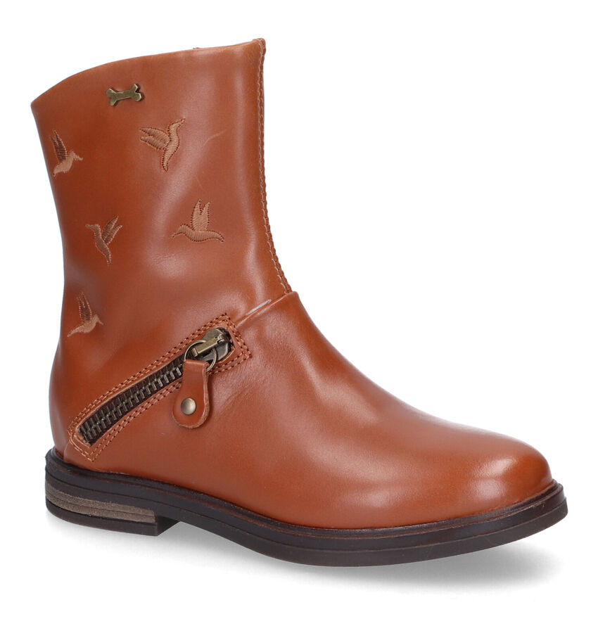 STONES and BONES Scina Bottes en Cognac