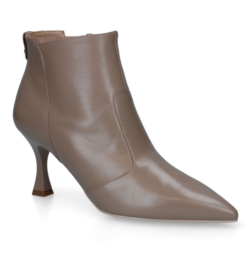 NeroGiardini Bottines à talons en Beige