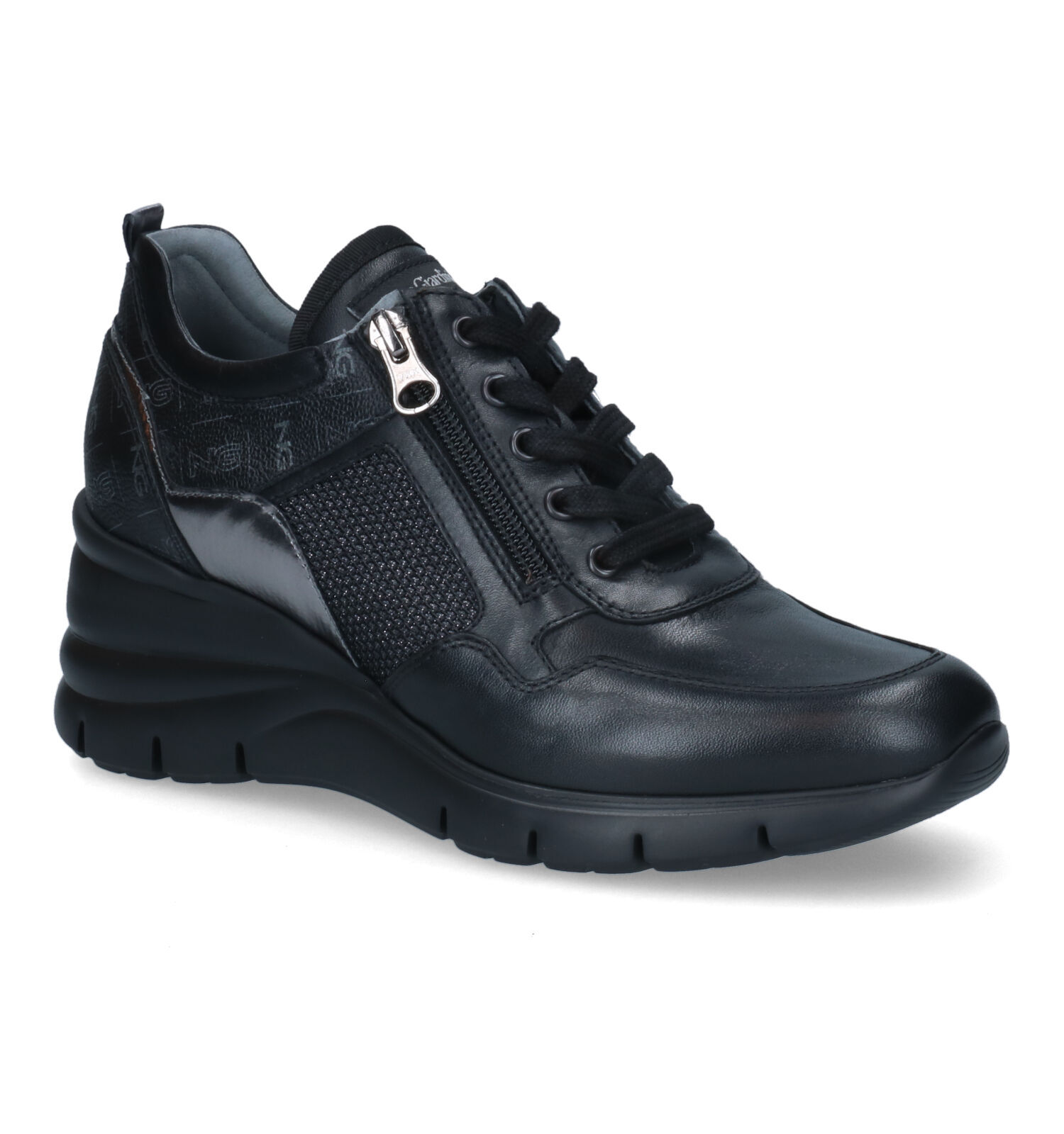 Zwarte leren sneakers dames | Online op TORFS.BE | Gratis verzending en  retour
