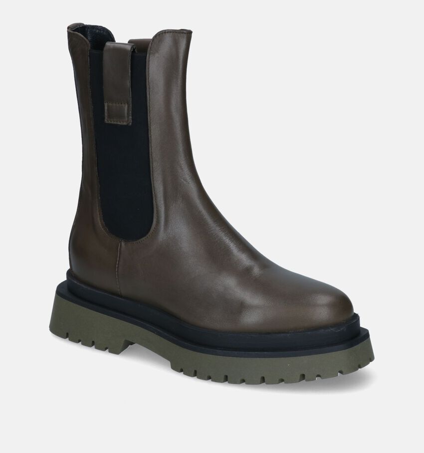 Signatur Gretel Boots Chelsea en Khaki