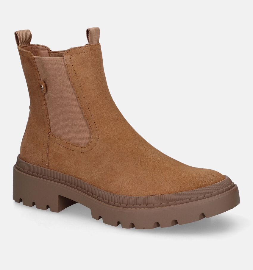 Esprit Bottines Chelsea en Camel