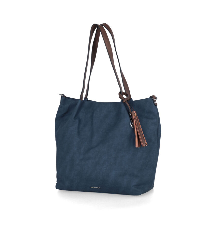 Emily & Noah Elke Blauwe Shopper Tas