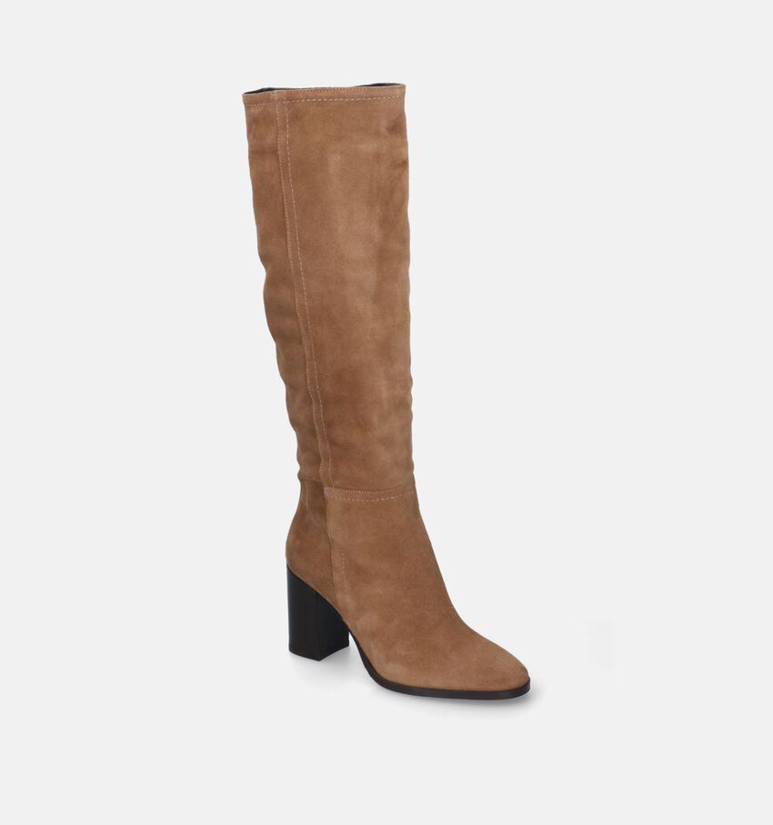 Signatur Bottes hautes en Camel